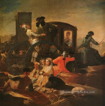 romantique romantisme Tableau Peinture - Le Potier Vendeur Romantique moderne Francisco Goya